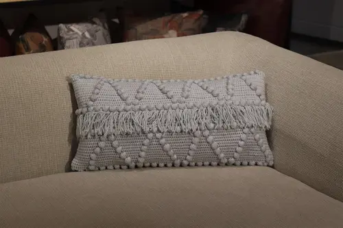 Kırlentevim El Örmesi Kırlent, Dolgulu, 55X35 Cm, Ist-54