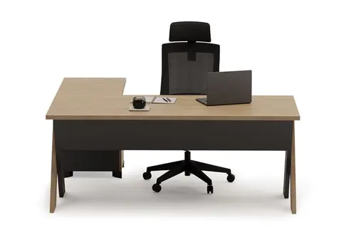 Omix Etajerli Ofis Masası, 140 Cm