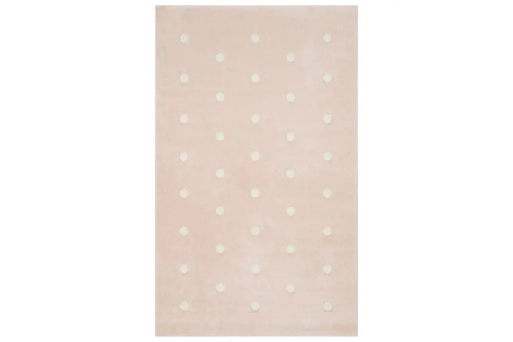 Mimo Pembe Puantiyeli Çocuk Halısı Kds10 120X180