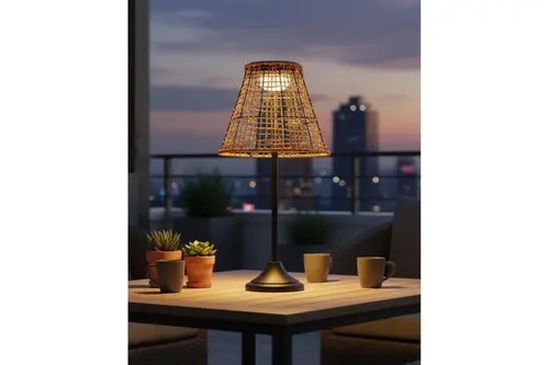 Özcan Aydınlatma Dış Mekan Solar Masa Lambası D32 X H64Cm, 4457-S10