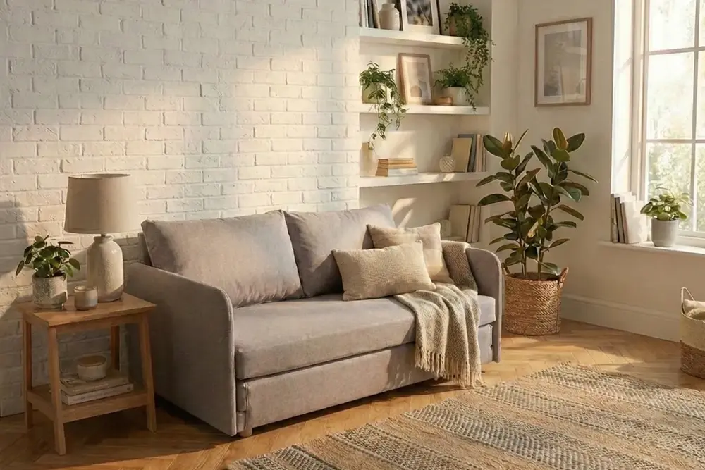 Dorma İkili Yataklı Kanepe, Kum Beji