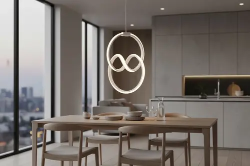 Evlight İmza Sarkıt Led Avize, Beyaz, Beyaz Işık
