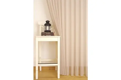 Massarelli Keten Tül Pudra Rengi 1-3 Sık Pile 100X260