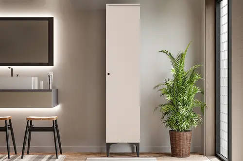 Çetmen Comfort Flex Tek Kapaklı Çok Amaçlı Dolap Beyaz