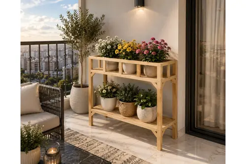 Flexa Çok Amaçlı Ahşap Raf