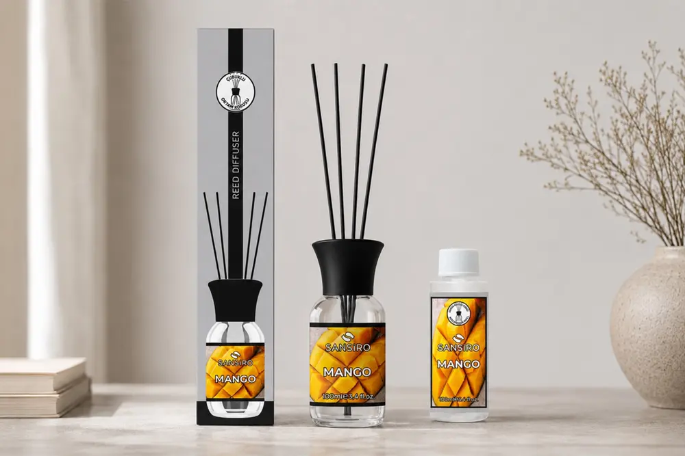 Mango Çubuklu Ortam Kokusu 100 Ml + Yedek