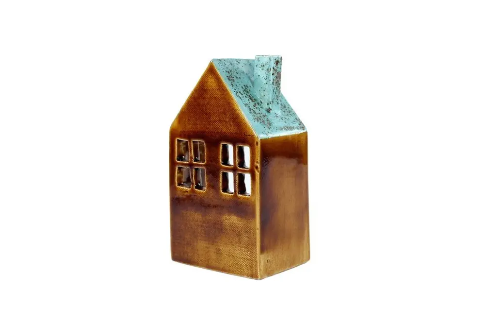 Bal Kahve Orta Boy Ev Tealight