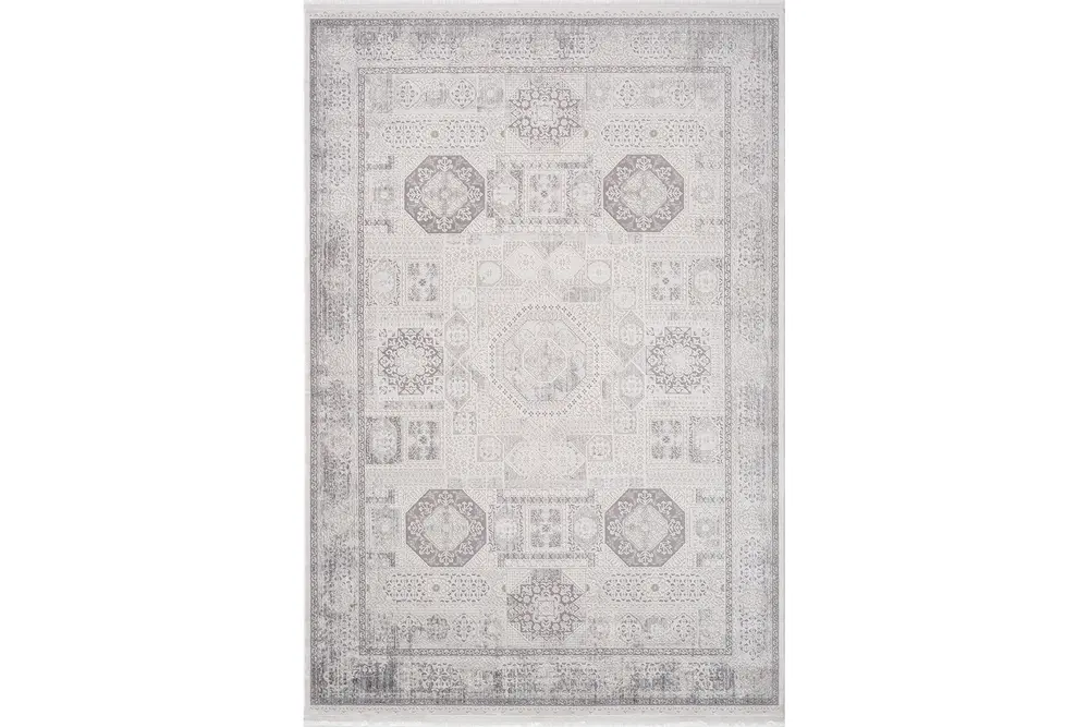 Koza Safir Gri Salon Halısı A1231D, 200X290