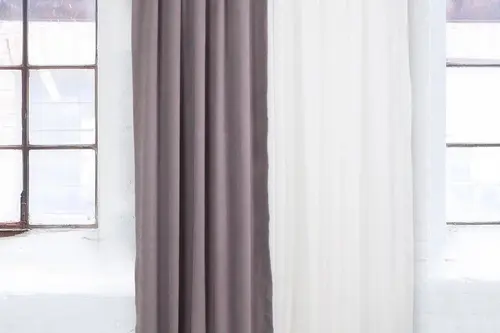 Massarelli Fon Perde Gri Pilesiz 260 Cm 60