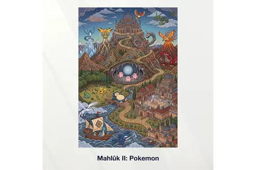 Miniaworks Mahlûk Iı: Pokemon Kanvas Tablo 21X30