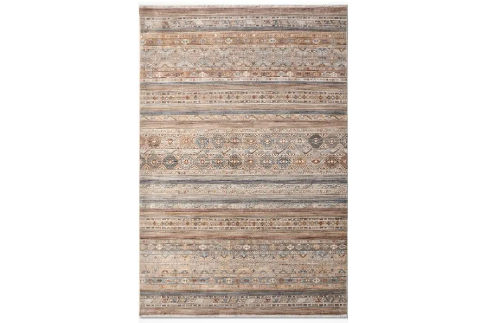 Alya Vintage Eskitme Halı, Av07 80X150