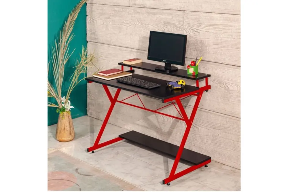 Retodesign Gaming Çalışma Masası, Kırmızı