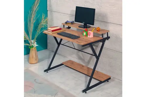 Retodesign Gaming Bilgisayar Masası, Atlantik Çam