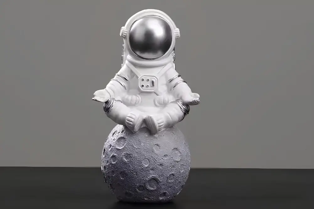 Astronot Biblo, Silver Beyaz