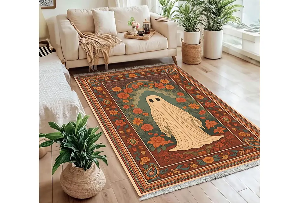 Ghost Wedding Dokuma Taban Halı, 485 Yng, 80X150 Cm