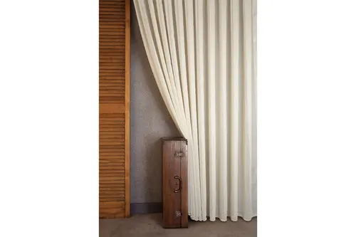 Massarelli Bolero Tül Kum Rengi Pilesiz 200X260