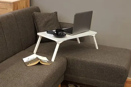 Gusto Home Offıce Laptop Sehpası, Beyaz