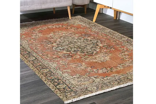 Antik Terra Vintage Dokuma Taban Halı, 364 Yng, 60X120 Cm