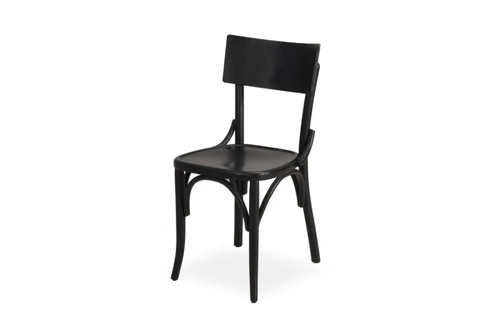 Niran Thonet Siyah Ahşap Sandalye