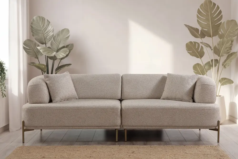 Milly Üçlü Koltuk, Showroom Kumaş Değişimli