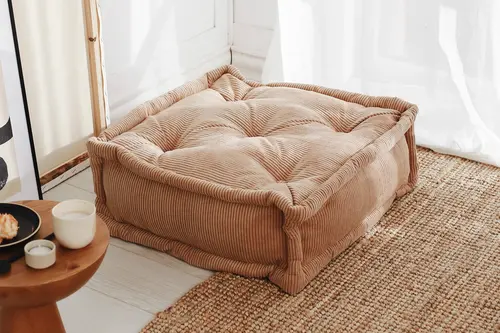 Biscuit Cushion,Brown