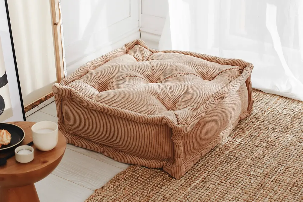 Biscuit Cushion,Brown