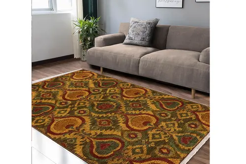 Sonbahar Bahçesi Vintage Dokuma Taban Halı, 367 Yng, 60X120 Cm