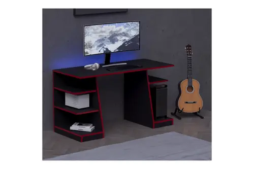 Kronos Oyuncu Masası Kırmızı Siyah