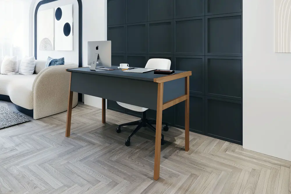 Lagomood Zenith Çalışma Masası, Antrasit Ceviz, 120Cm