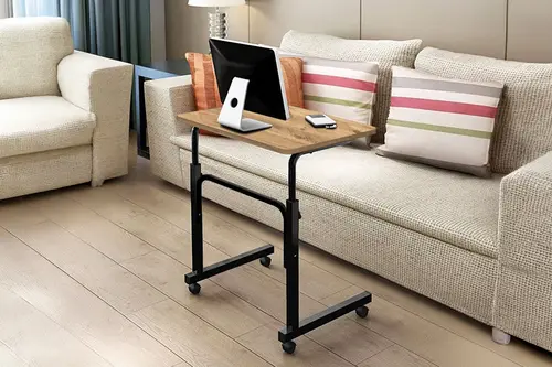 Yükseklik Ayarlı Laptop Sehpası, Atlantik Çam, 70X40