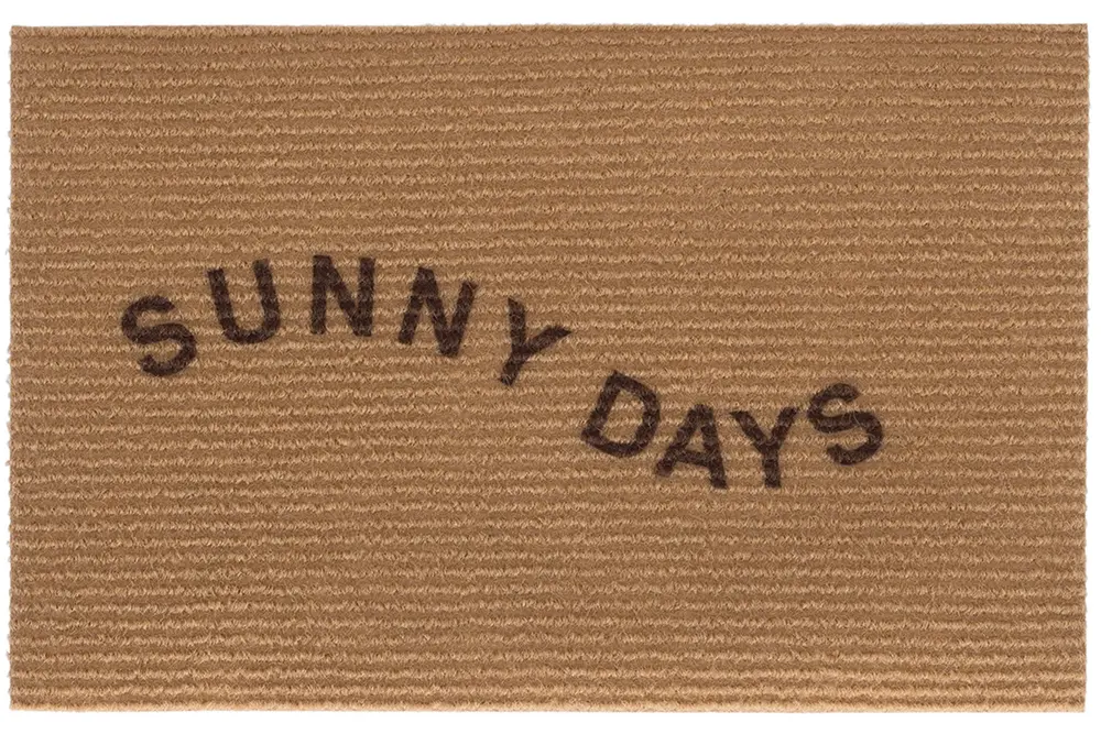 Coco Sunny Days Koko Paspas Dış Kapı Paspası Kıl Kapı Önü Paspası, 40X60