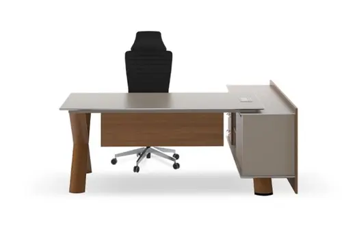 Wino Yönetici Etajerli Ofis Masa, 200 Cm