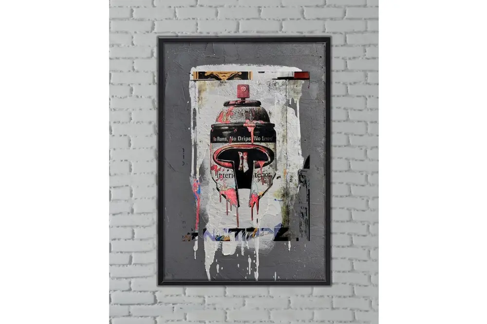 Duvar Dokulu Grafiti, Helmet